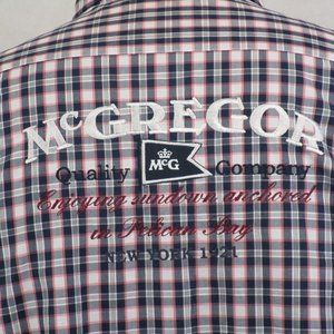 McGregor Regular Fit Plaid Embroidered Shirt Long